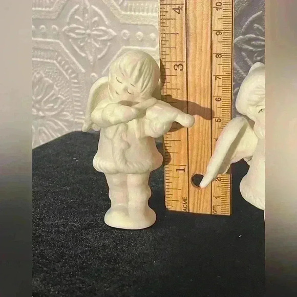 Vintage RUSS  Christmas Porcelain Angels - Picture 8 of 11